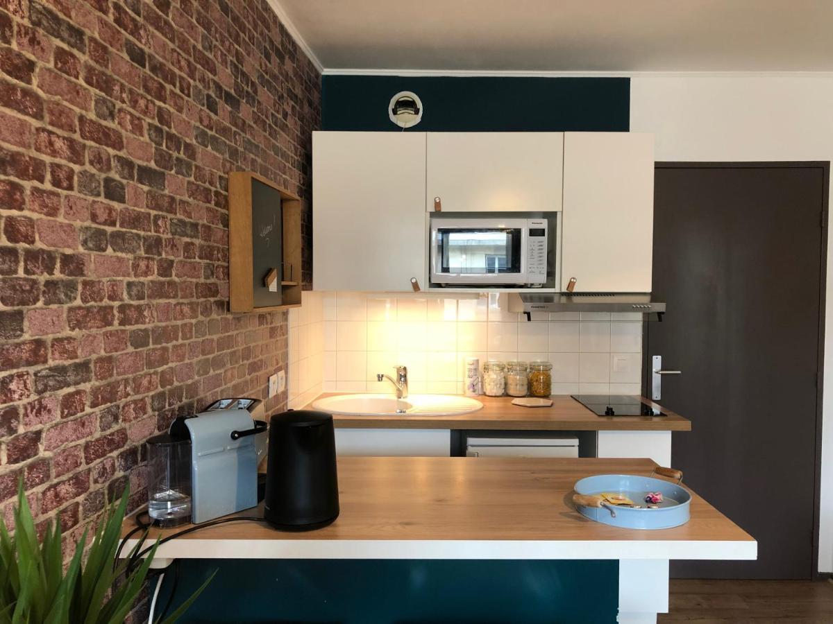 Studio Avec Balcon & Parking Gratuit - Tours Gare Exterior foto